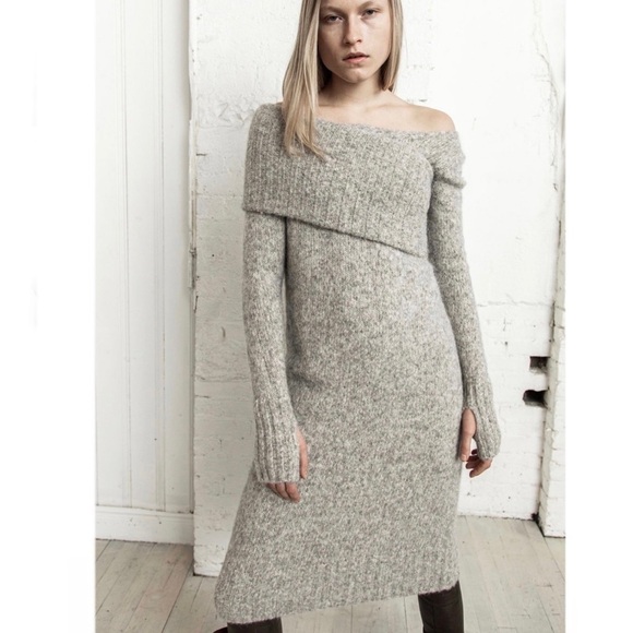 Nicholas K Cypress Alpaca Blend Sweater Dress - Picture 2 of 11
